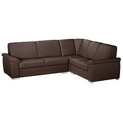 Bossi barna kihúzható kanapé, jobb oldalas - Florenzzi