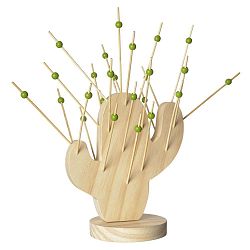 Cactus Cocktail Picks bambusz kínáló falatka pálcikával - Le Studio