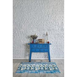 Camomilla kék fokozottan ellenálló szőnyeg, 58 x 115 cm - Webtappeti