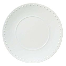 Caravane fehér agyagkerámia tányér - Côté Table