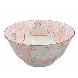 Cat rózsaszín tálka, ø 15,3 cm - Tokyo Design Studio