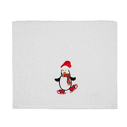 Christmas Penguin White fürdőlepedő, 30 x 50 cm - Kate Louise