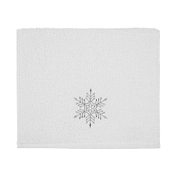 Christmas Snowflake White fürdőlepedő, 30 x 50 cm - Kate Louise