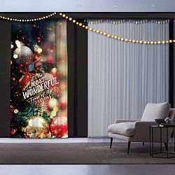 Christmas Wonderful karácsonyi függöny, 140 x 260 cm