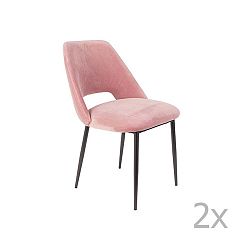 Cinderella 2 részes rózsaszín szék szett - White Label