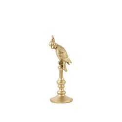 Cockatoo aranyszínű szobor, magasság 28,5 cm - PT LIVING