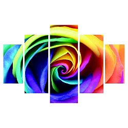 Color Rose többrészes kép, 92 x 56 cm