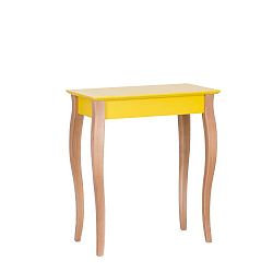 Console sárga kisasztal, hossza 65 cm - Ragaba