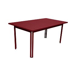 Costa piros kerti fém étkezőasztal, 160 x 80 cm - Fermob