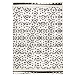 Cubic fekete-fehér szőnyeg, 200 x 290 cm - Zala Living