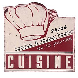 Cuisine Service fali tábla - Antic Line