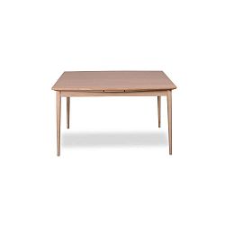 Curve barna asztallapos kinyitható étkezőasztal, 122 x 82 cm - WOOD AND VISION