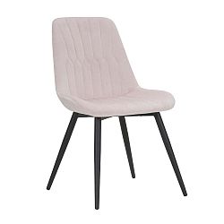 Dama rózsaszín párnázott szék vas konstrukcióval - Mauro Ferretti