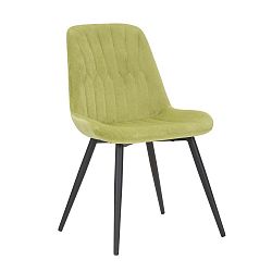 Dama világoszöld párnázott szék vas konstrukcióval - Mauro Ferretti