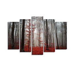 Deep Forrest többrészes kép, 105 x 70 cm