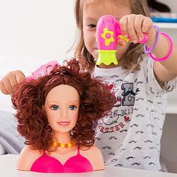 Doll For Hairstyling fésülhető játékbaba fodrászkellékekkel - InnovaGoods