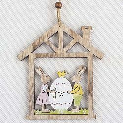 Easter Owl In House fa dekoráció - Dakls