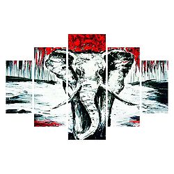 Elephant többrészes kép, 92 x 56 cm