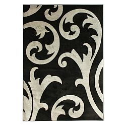 Elude Grey Black feketésszürke szőnyeg, 160 x 230 cm - Flair Rugs