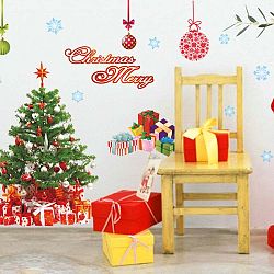 Fanastick Santa, Balls and Tree karácsonyi falmatrica - Ambiance