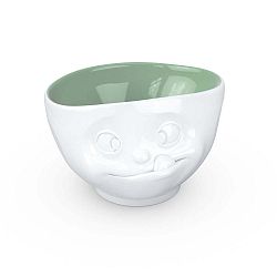 Fehér-zöld huncut porcelán edény - 58products
