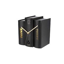 Fekete könyv formájú asztali óra - Karlsson
