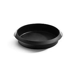 Fekete szilikon sütőforma, ⌀ 20 cm - Lékué