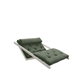 Figo White zöld kinyitható kanapé - Karup