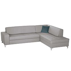 Fioravanti világos szürke kanapé, jobb oldali kivitel - Florenzzi