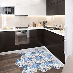 Floor Stickers Hexagons Alina 10 db-os padlómatrica szett, 40 x 90 cm - Ambiance