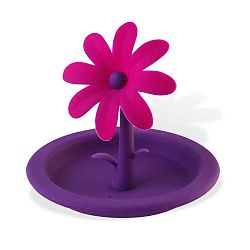 Flower lila szilikon fedél bögrére - Vialli Design