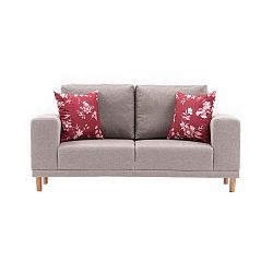 Franz krémszínű kétszemélyes kanapé