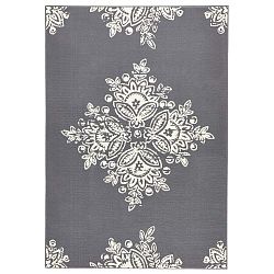 Gloria Blossom szürke-fehér szőnyeg, 80 x 150 cm - Hanse Home