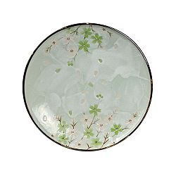 Green Cosmos porcelán tányér, ø 19,5 cm - Tokyo Design Studio