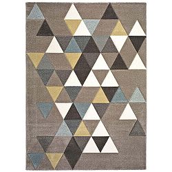 Gris Multi Triangle szőnyeg, 160 x 230 cm - Universal