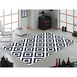 Hali Art Siyah szőnyeg, 50 x 80 cm - Vitaus