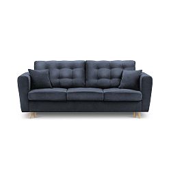 Highlife kék kinyitható kanapé tárolóval - Kooko Home