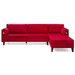 Home Emily piros kinyitható kanapé, jobb sarok - Balcab
