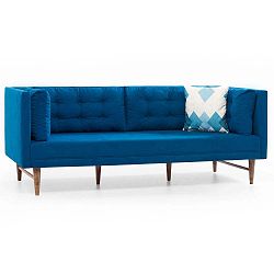 Home Eva kék háromszemélyes kanapé - Balcab