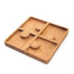 Karo Puzzle tálkaszett, 4 db - Bambum