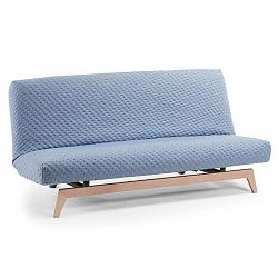 Kiko világoskék kinyitható kanapé - La Forma