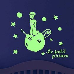 Le Petit Prince sütétben világító matrica - Ambiance