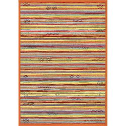 Liiva Multi narancssárga kétoldalas szőnyeg, 80 x 250 cm - Narma