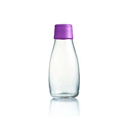 Lila üvegpalack élettartam garanciával, 300 ml - ReTap