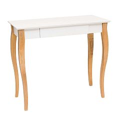 Lillo fehér íróasztal, hossza 85 cm - Ragaba