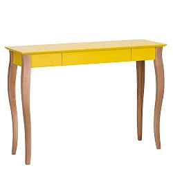 Lillo sárga íróasztal, szélesség 105 cm - Ragaba