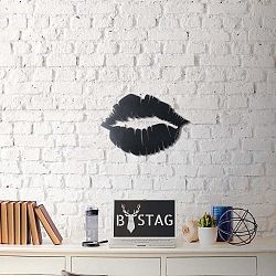 Lips fém fali dekoráció, 49 x 35 cm