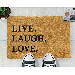 Live Laugh Love lábtörlő, 40 x 60 cm - Artsy Doormats