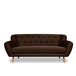 London barna háromszemélyes kanapé - Cosmopolitan design