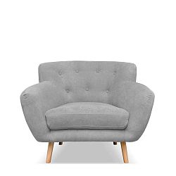 London világos szürke fotel - Cosmopolitan design